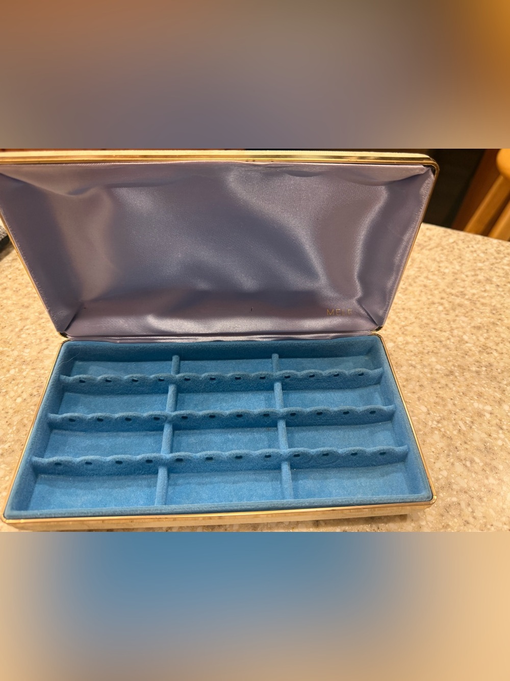 Mele & Co-vintage Velvet Earring Organizer Case